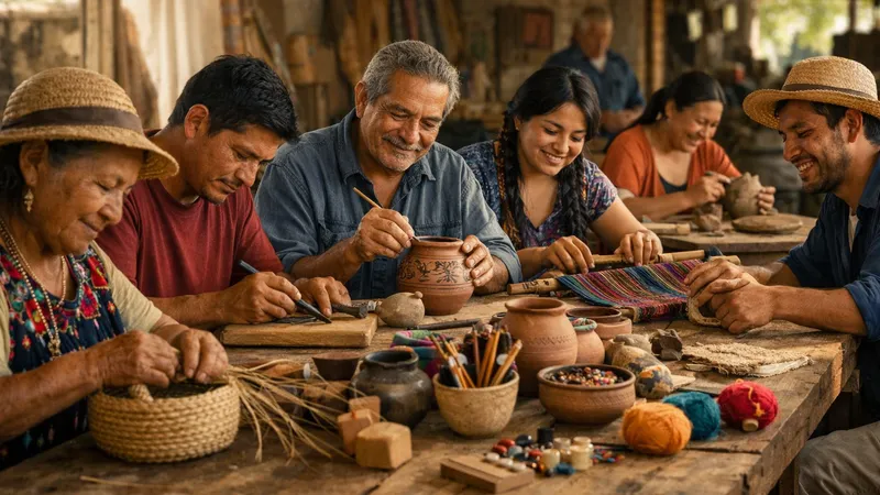 El poder de las artesanías en el desarrollo comunitario