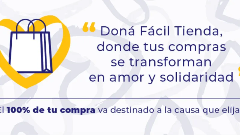 Adquirí tu producto solidario en Doná Fácil Tienda y brindá una mano solidaria